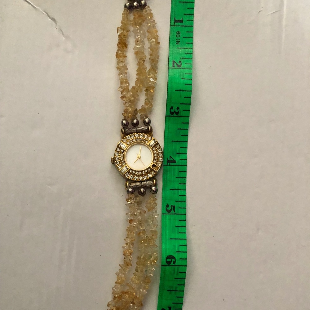 Vintage beaded watch